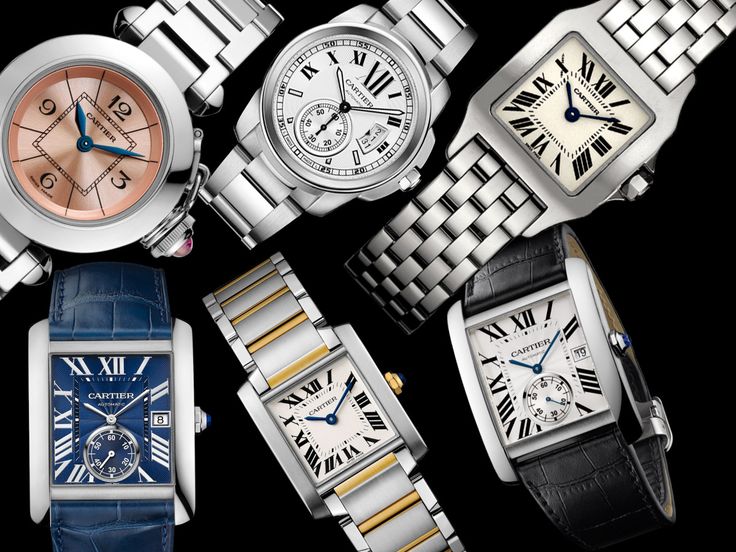 Cartier watch collection